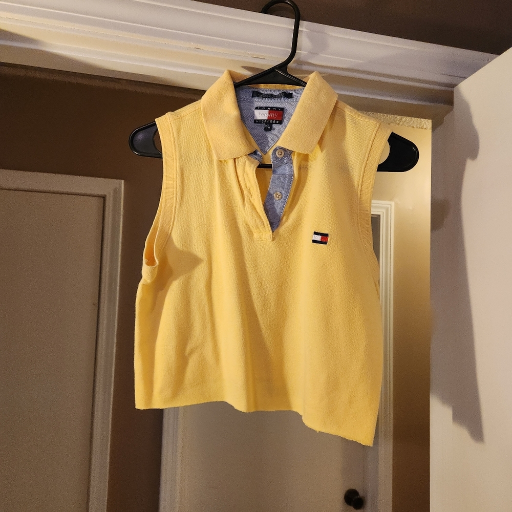 Tommy Hilfiger cropped polo